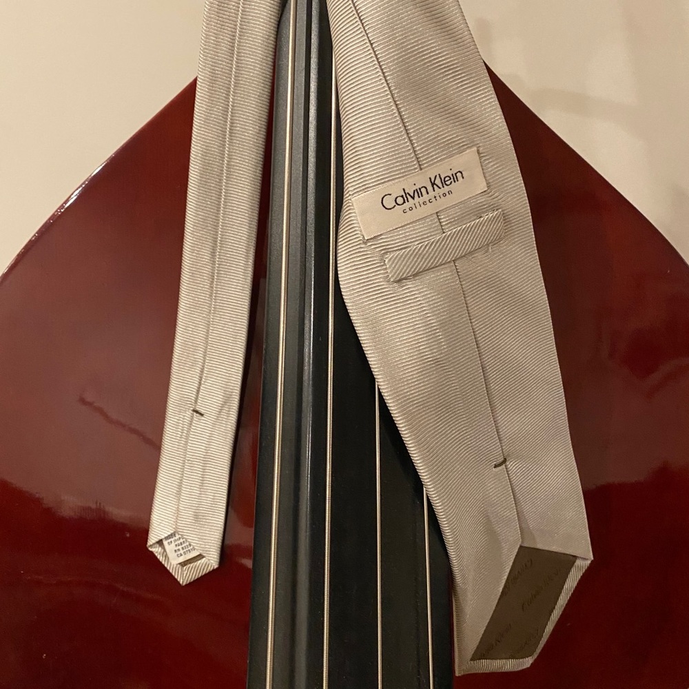 Calvin Klein Collection Vintage Silk Woven Necktie
